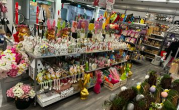 Húsvéti nyuszival találkoztunk egy áruházban